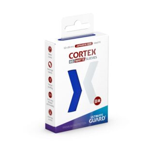 Ultimate Guard Cortex Sleeves Japanese Size Matte  Blue (60) Ultimate Guard