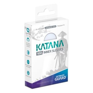 Ultimate Guard Katana Inner Sleeves Japanese Size Transparent (100) Ultimate Guard