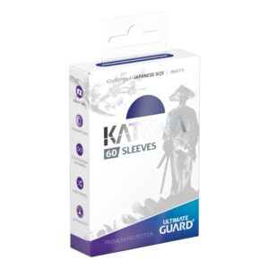 Ultimate Guard Katana Sleeves Japanese Size Blue (60) Ultimate Guard