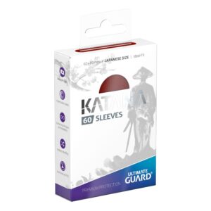 Ultimate Guard Katana Sleeves Japanese Size Red (60) Ultimate Guard