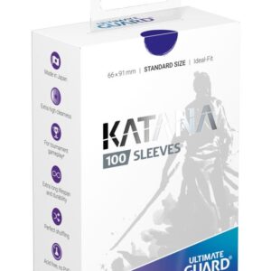 Ultimate Guard Katana Sleeves Standard Size Blue (100) Ultimate Guard