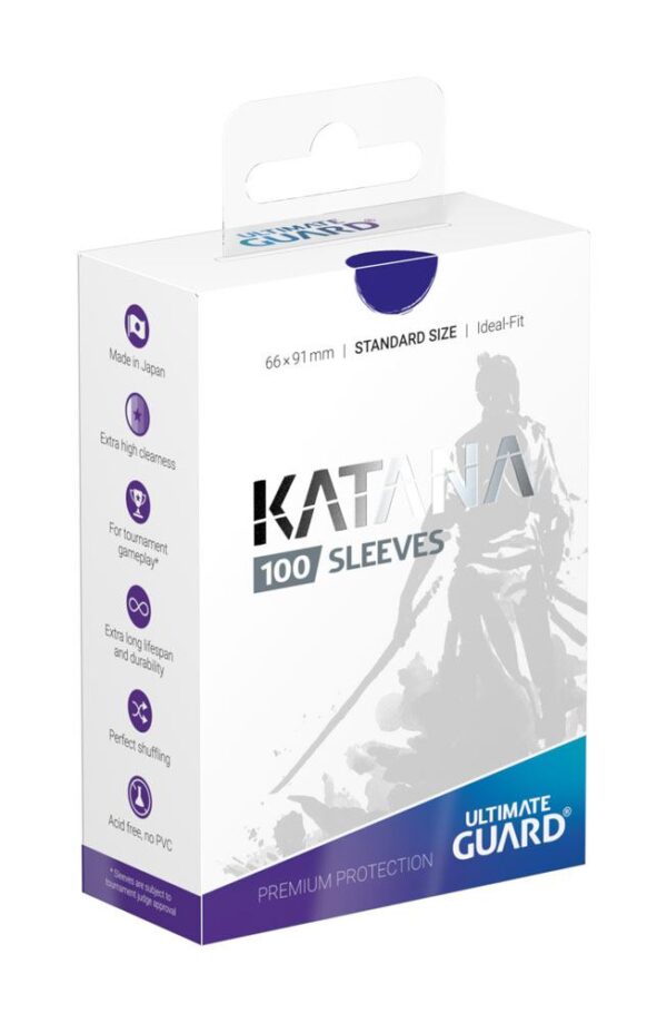 Ultimate Guard Katana Sleeves Standard Size Blue (100) Ultimate Guard