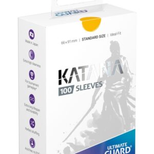 Ultimate Guard Katana Sleeves Standard Size Yellow (100) Ultimate Guard