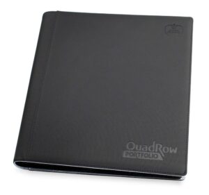 Ultimate Guard Portfolio 480 - 24-Pocket XenoSkin (Quadrow) - Black Ultimate Guard