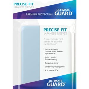 Ultimate Guard Precise-Fit Sleeves Japanese Size Transparent (100) Ultimate Guard