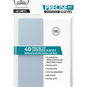 Ultimate Guard Precise-Fit Sleeves Oversized Transparent (40) Ultimate Guard