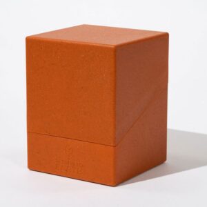 Ultimate Guard Return To Earth Boulder Deck Case 100+ Standard Size Orange Ultimate Guard