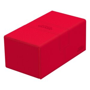 Ultimate Guard Twin Flip`n`Tray 200+ XenoSkin Monocolor Red Ultimate Guard