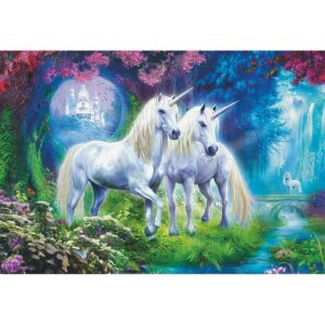 Unicorns In The Forest Puzzle 500 Pezzi Educa Borras