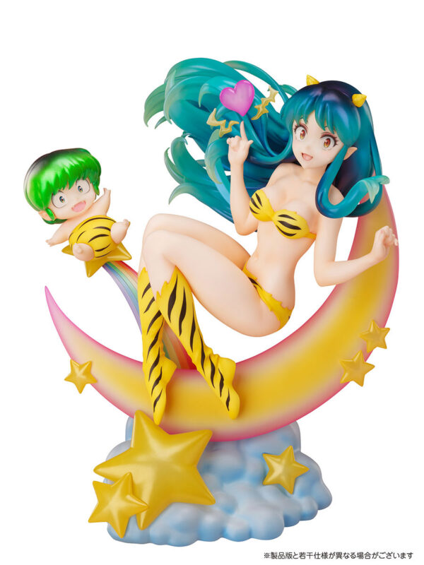 Urusei Yatsura Pvc Statua 1/7 Lum & Ten Box Cafe & Space Collaboration20 Cm Design Coco