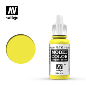 VALLEJO MC 206 YELLO FLUO 70730 COLORI VALLEJO
