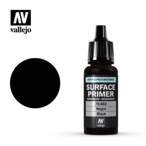 VALLEJO MODEL AIR 70602 SURF PRIMER BLACK COLORI VALLEJO