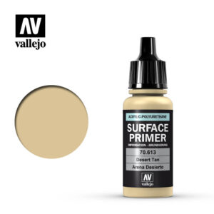 VALLEJO MODEL AIR 70613 SURF PRIMER DESERT TAN COLORI VALLEJO