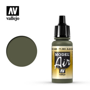 VALLEJO MODEL AIR A24M CAM GREEN 71303 COLORI VALLEJO