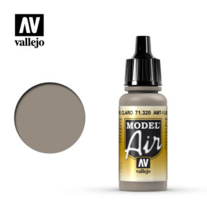 VALLEJO MODEL AIR AMT1 LIGHT GREY BROWN 71320 COLORI VALLEJO