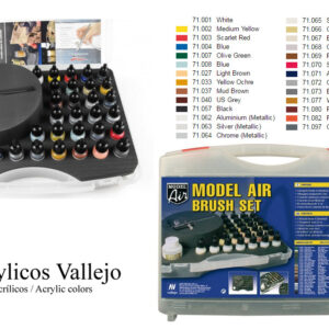 Vallejo Model Air Color Set E Airbrush 71172 Colori VALLEJO
