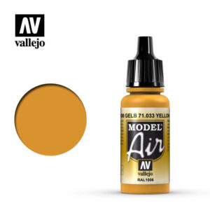 VALLEJO MODEL AIR YELLOW OCHRE 71033 COLORI VALLEJO