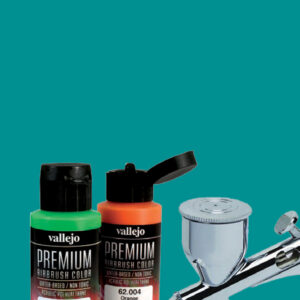VALLEJO PREMIUM AIRBRUSH BLUE GREEN 62012 COLORI VALLEJO