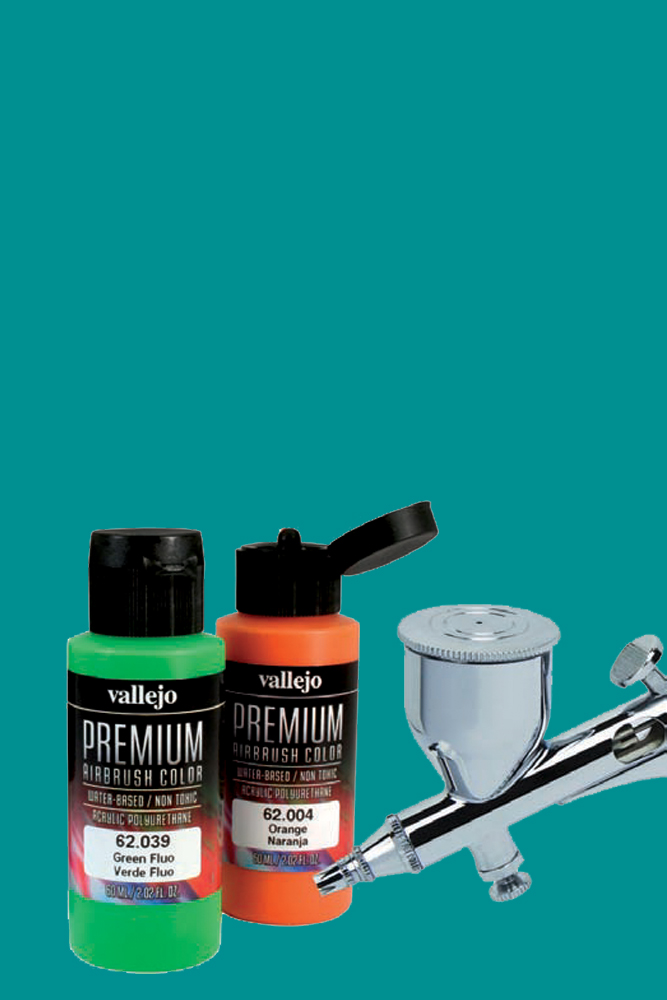 VALLEJO PREMIUM AIRBRUSH BLUE GREEN 62012 COLORI VALLEJO