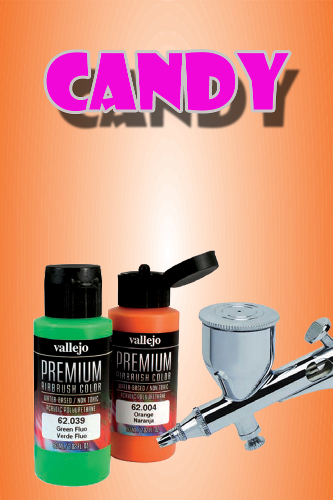 Vallejo Premium Airbrush Candy Arancione 62073 Colori VALLEJO