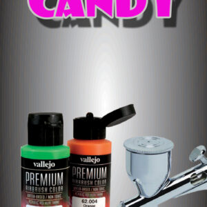 VALLEJO PREMIUM AIRBRUSH CANDY BLACK 62079 COLORI VALLEJO