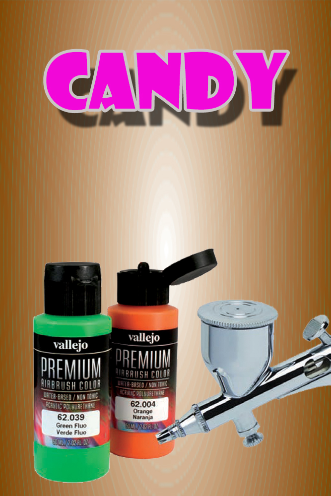VALLEJO PREMIUM AIRBRUSH CANDY BROWN 62078 COLORI VALLEJO