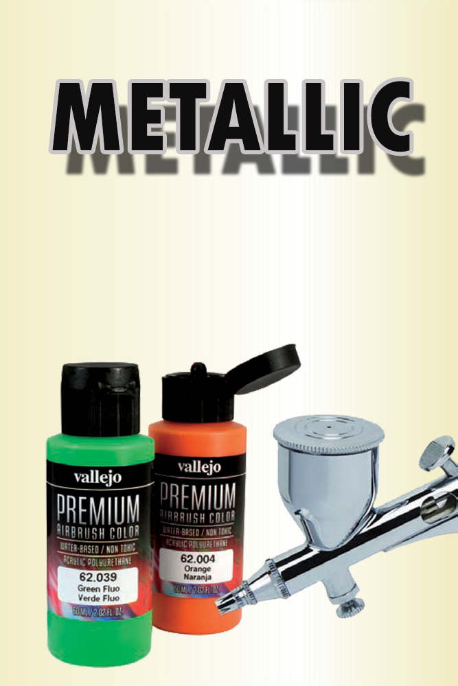 Vallejo Premium Airbrush Metallolic Medium 62041 Colori VALLEJO