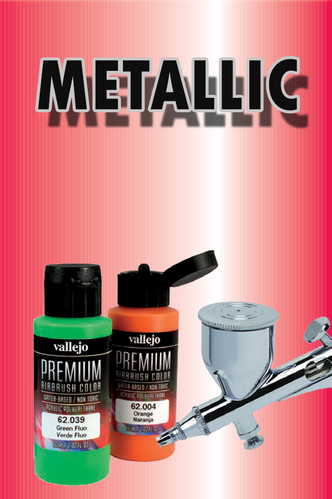 Vallejo Premium Airbrush Metallolic Red 62044 Colori VALLEJO