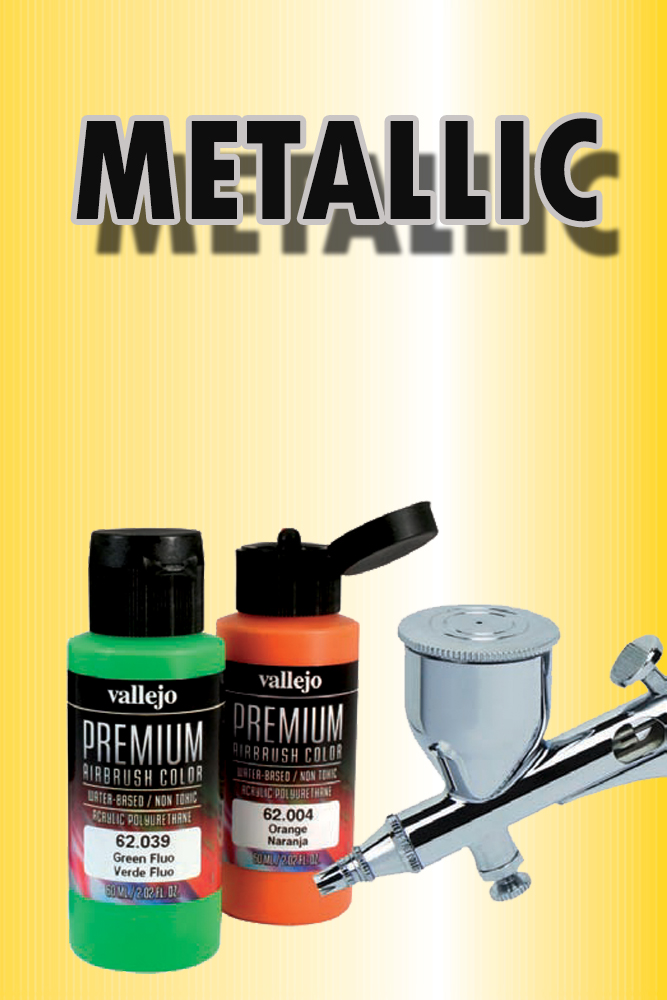 Vallejo Premium Airbrush Metallolic Yellow 62042 Colori VALLEJO