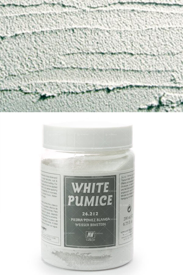 VALLEJO VALLEJO TEXTURE FINE WHITE POMICE 26212 COLORI VALLEJO