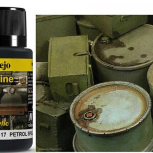 VALLEJO WEATHERING PETROL SPILLS 40ML 73817 COLORI VALLEJO