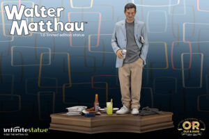 Walter Matthau Old&rare 1/6 Resin Statua Statua Infinite Statue