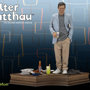 Walter Matthau Old&rare 1/6 Resin Statua Statua Infinite Statue