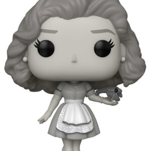 WandaVision Marvel Funko TV Vinile Figura 50s Wanda Bianco e Nero 9 cm