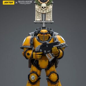 Warhammer The Horus Heresy Action Figura 1/18 Imperial Fists Legion Mkiii Tactical Squad Legionary Con Legion Vexilla 12 Cm Joy