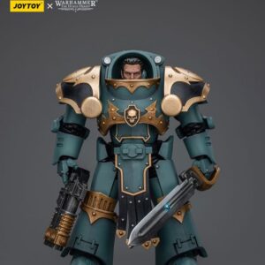 Warhammer The Horus Heresy Action Figura 1/18 Tartaros Terminator Squad Sergeant Con Volkite Charger E Power Sword 12 Cm Joy