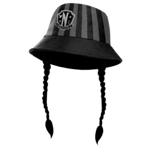 Wednesday Braids Bucket Cappello Karactermania