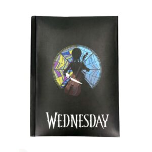 Wednesday Rose Window Agenda W/light Taccuino Sd Toys