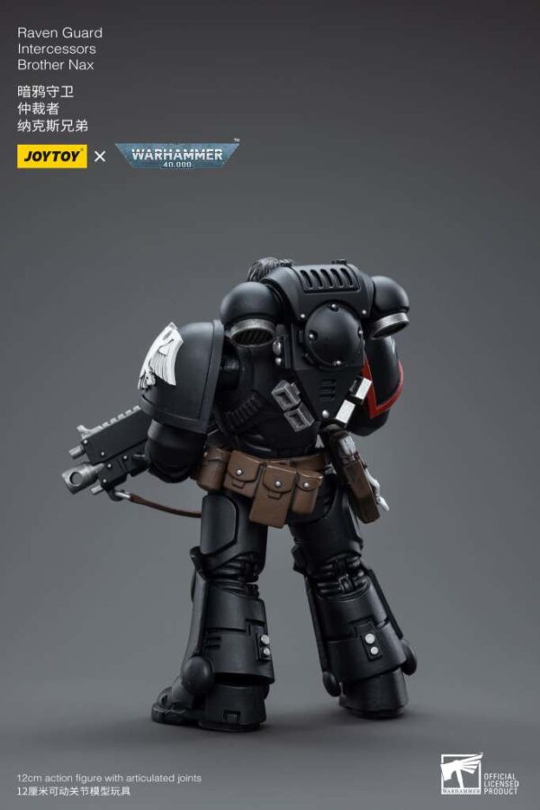 Wh40k Raven Guard Intercess Brother Nax Action Figura Joy Toy