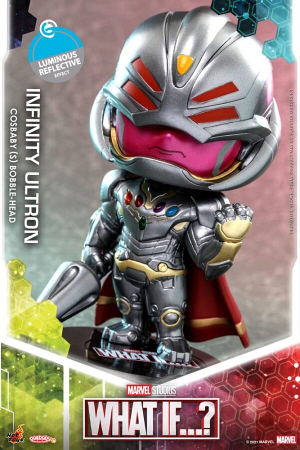 What If... Cosbaby (s) Mini Figura Infinity Ultron 10 Cm Hot Toys