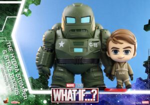 What If... Cosbaby (S) Mini Figures Hydra Stomper & Steve Rogers 10 Cm Hot Toys
