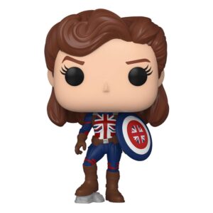 What If... Funko Pop Marvel Vinile Figura Captain Carter 9 Cm
