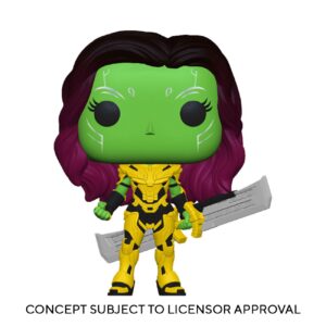 What If... Pop! Animation Vinile Figura Gamora Con Blade Of Thanos 9 Cm Funko