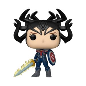 What If... Pop! Animation Vinile Figura Infinity Captain Carter 9 Cm Funko