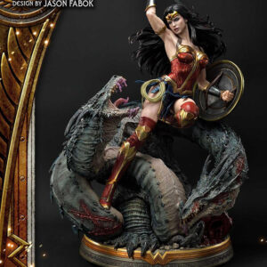 WONDER WOMAN VS HYDRA BY JASON FABOK STATUA PRIME 1 STUDIO