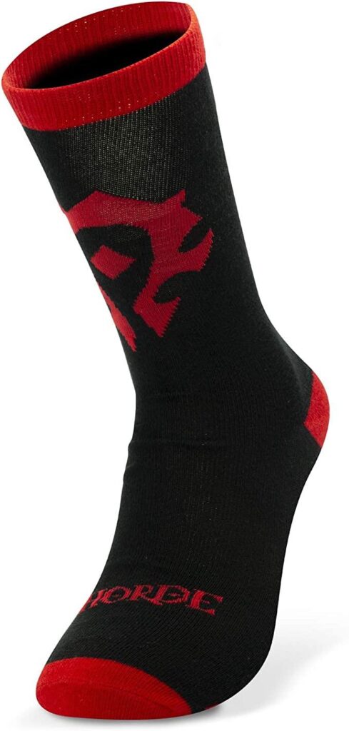 World Of Warcraft - Calzini - Black & Red - Horde ABYSTYLE