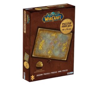 World Of Warcraft - Jigsaw Puzzle 1000 Pezzi- Azeroth's Map