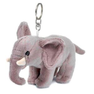 WWF 205024 - Peluche Portachiavi Elefante 10 cm