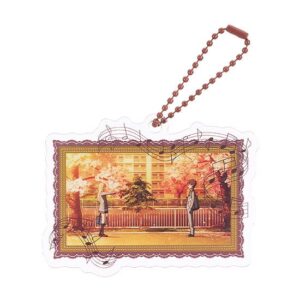 Your Lie In April Acrylic Portachiavi Anime Scene B 8 Cm Good Smile Company