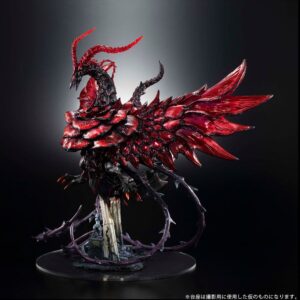 Yu-gi-oh! Duel 5d's Monsters Art Works Monsters Pvc Statua Black Rose Dragon 28 Cm Megahouse